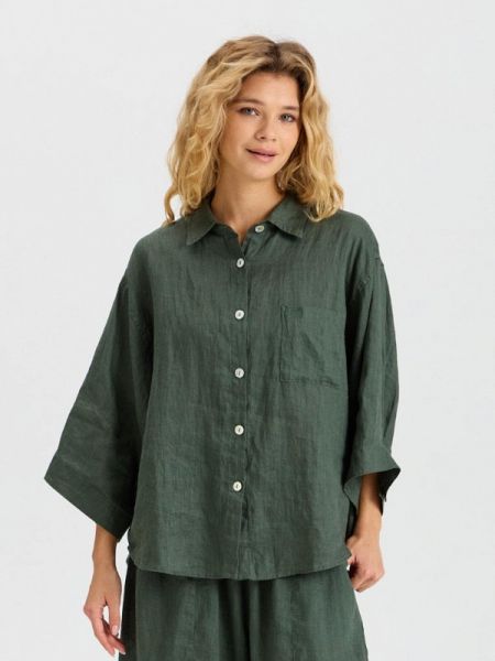 Рубашка Norveg зеленая