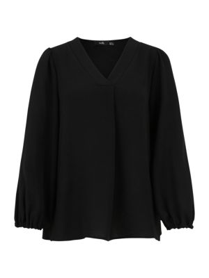 Блуза Wallis Petite черно