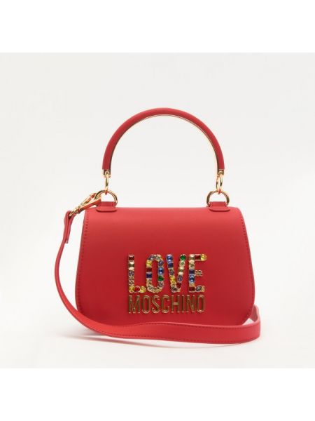 Спортивная сумка Love Moschino красная