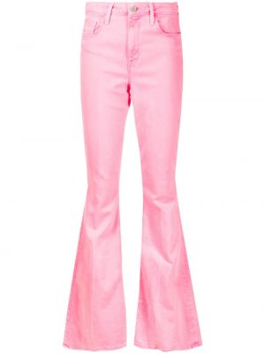 Bootcut jeans ausgestellt L'agence pink