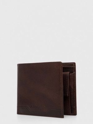 Usnjena denarnica U.s. Polo Assn. rjava