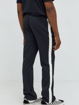 Sportovní kalhoty s aplikacemi Fila černé