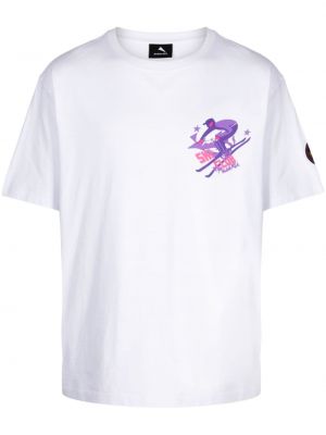 Bavlněné tričko Mauna Kea bílé