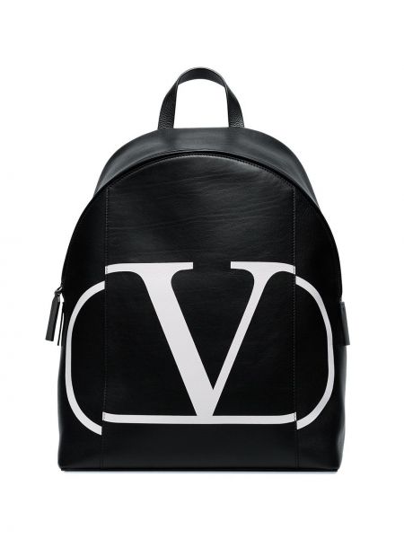 Rucksack mit print Valentino Garavani schwarz