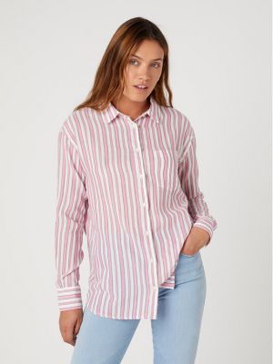 Košulja Wrangler ružičasta