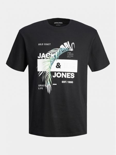 Majica bootcut Jack&jones crna