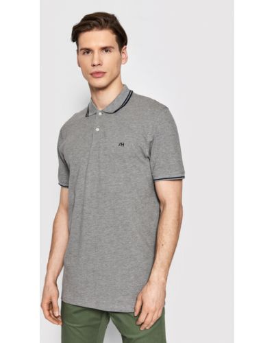 Polo Selected Homme grigio