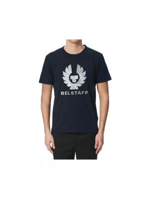 Hemd mit print Belstaff blau