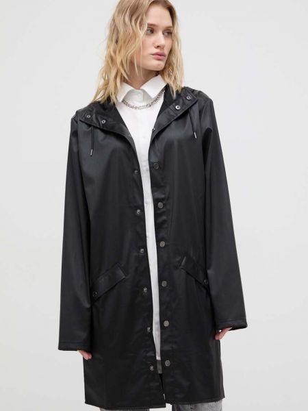 Демісезонна куртка Rains чорна