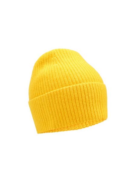 Шерстяная шапка Polo Ralph Lauren, желтая