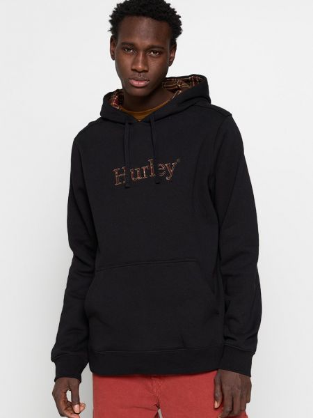 Bluza z kapturem Hurley czarna