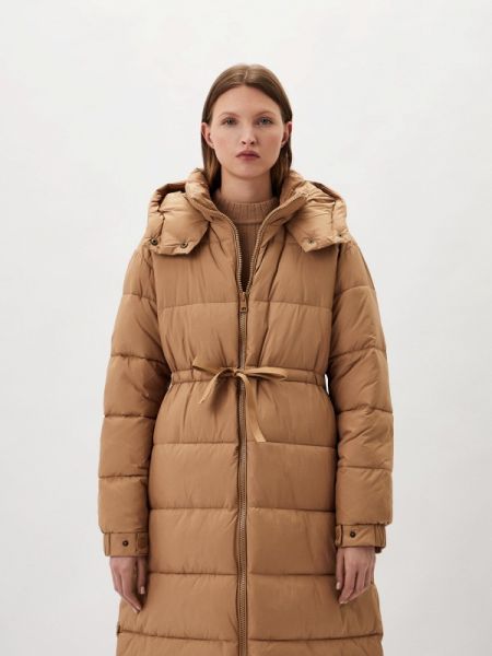 Утепленная куртка Twinset Milano коричневая