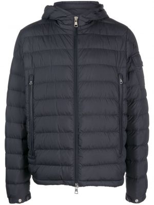 Kapitone ceket Moncler mavi