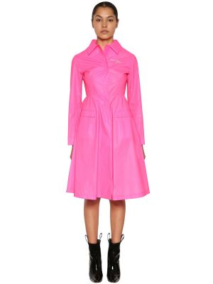 Μίντι φόρεμα με σχέδιο Palm Angels ροζ