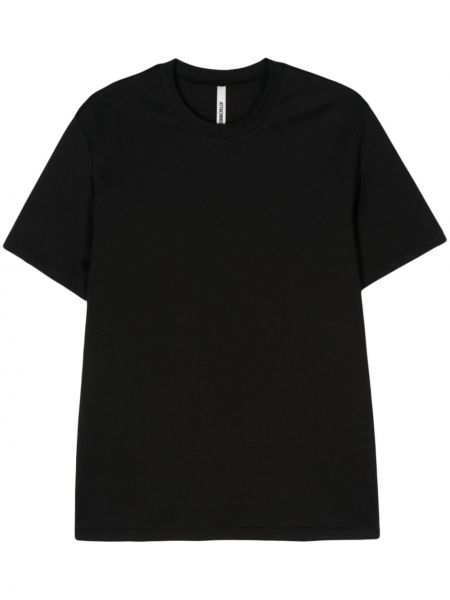 Bavlněné tričko Attachment černé