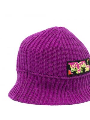Megztas kepurė Pucci violetinė