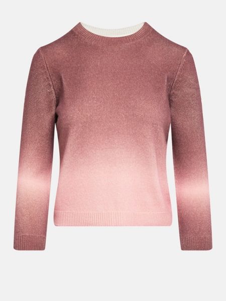 Кашемировый пуловер Tory Burch розовый