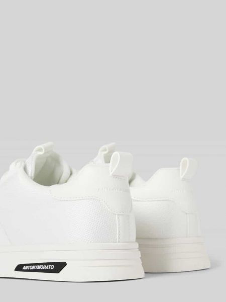 Nylonowe sneakersy w jednolitym kolorze Antony Morato białe