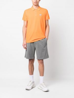 Medvilninis polo marškinėliai Rossignol oranžinė