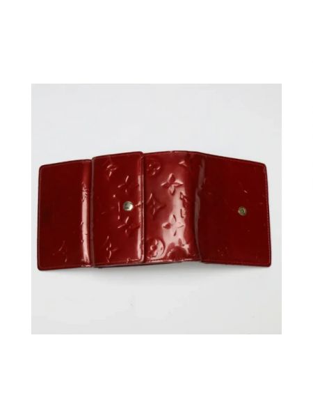 Portfel skórzany Louis Vuitton Vintage czerwony
