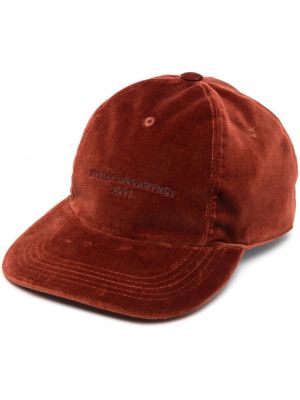 Brodert cap Stella Mccartney brun