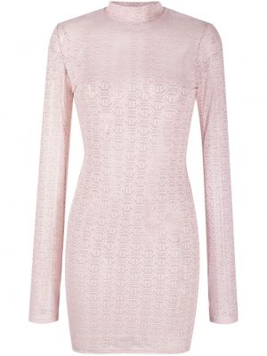 Šaty Philipp Plein, růžová