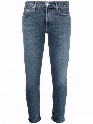 Slank stretch jeans Agolde blå