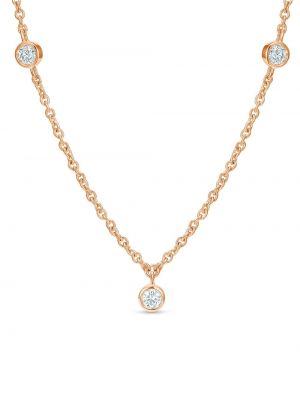 Z růžového zlata náhrdelník De Beers Jewellers