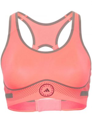 Sport-bh mit print Adidas By Stella Mccartney pink