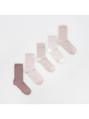 Ponožky Reserved růžové