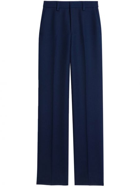 Vlněné kalhoty Ami Paris modré