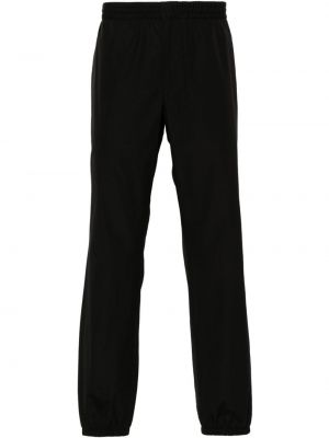 Βαμβακερό αθλητικό παντελόνι Prada μαύρο