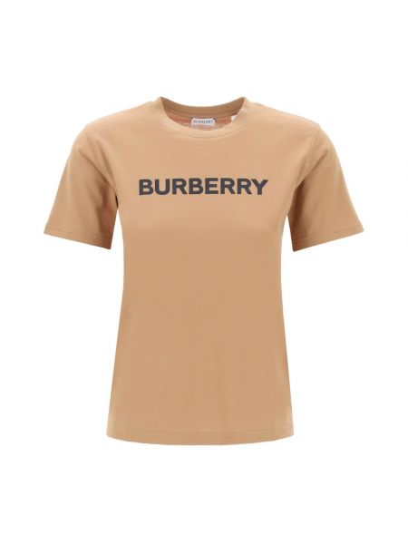 T-shirt mit print Burberry braun