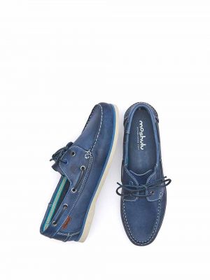 Кожаные туфли Moshulu синие