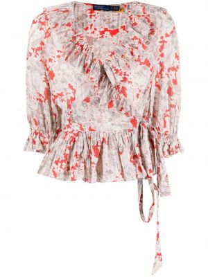 Geblümt bluse mit print Polo Ralph Lauren