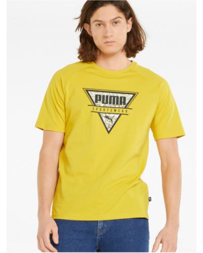 Tričko Puma žltá