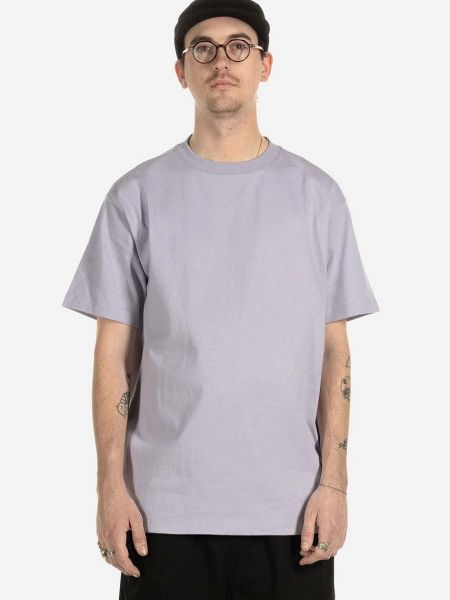 Bavlněné tričko Taikan fialové