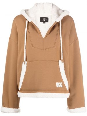 Fleece hoodie Ugg braun