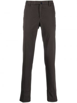 Slim fit chinos Incotex braun