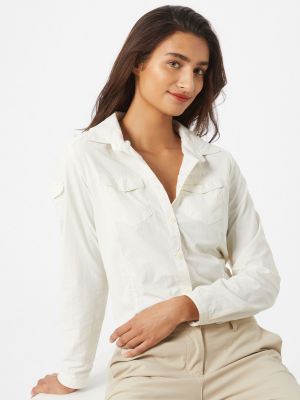Памучна блуза Craghoppers бяло