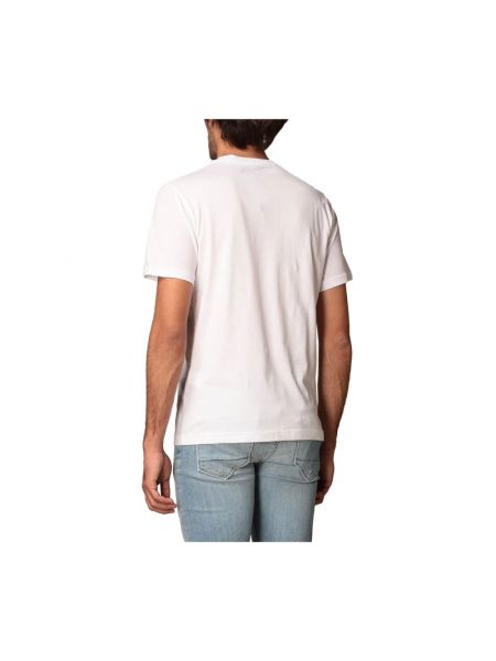 Koszulka bawełniana z okrągłym dekoltem Refrigiwear biała