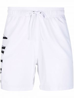 Trykt shorts Amiri hvit