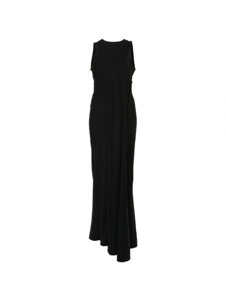 Sukienka długa Victoria Beckham czarna