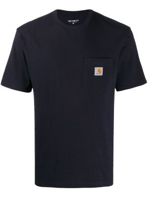 Camiseta con bolsillos Carhartt Wip azul