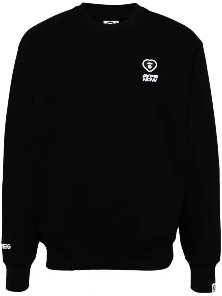 Sweatshirt med rund hals med rundhals Aape By *a Bathing Ape® sort