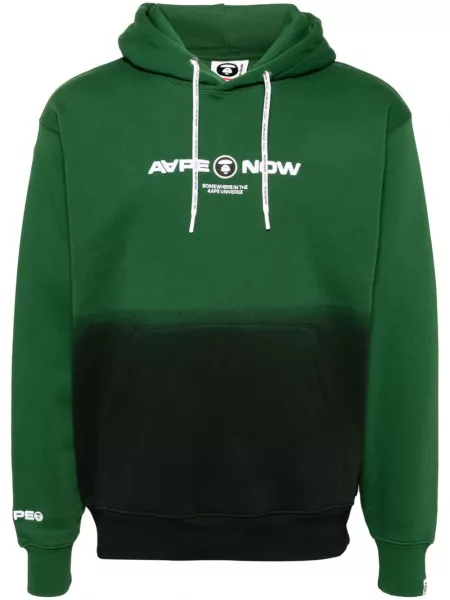 Kirjonta collegepaita Aape By *a Bathing Ape® vihreä