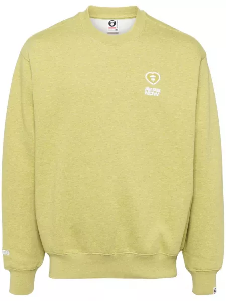 Sweatshirt med rund hals med rundhals Aape By *a Bathing Ape® grøn