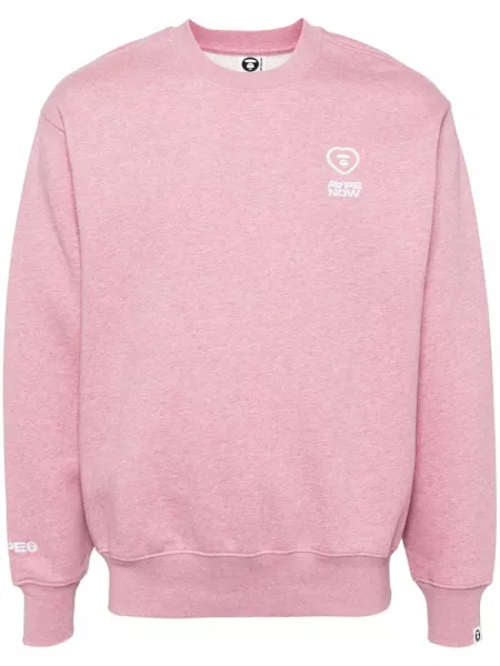 Collegepaita pyöreällä pääntiellä Aape By *a Bathing Ape® pinkki