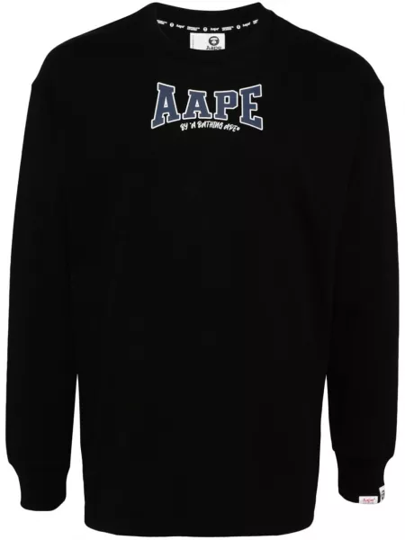 Langærmet t-shirt Aape By *a Bathing Ape® sort