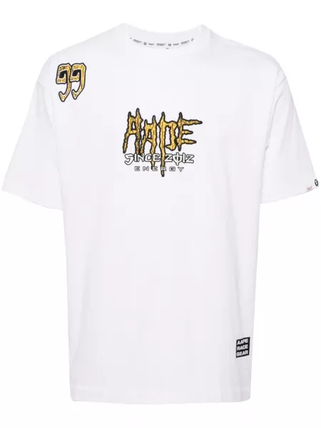 T-shirt Aape By *a Bathing Ape® hvid